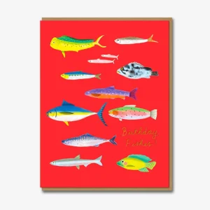 Grußkarte | Geburtstag | Carolyn Suzuki | Birthday Fishes!