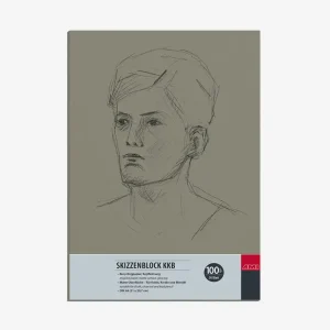 AMI | Skizzenblock KKB | 100g | A4 | 50Blatt | Recyclingpapier mit matter Oberfläche