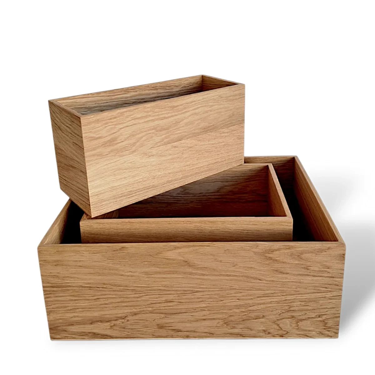 BONWI - Box aus Eiche geölt, rechteckig - versch. Größen – Bild 2