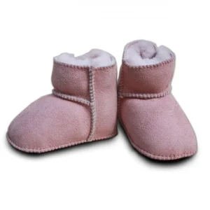 Baby Lammfell Schuhe - Farbe rosé