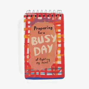 Pocket Notizblock | Busy Day | 127x76mm