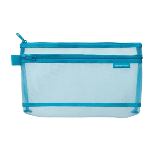 Midori | Stiftetasche | Mesh Pen Pouch | Blue | large