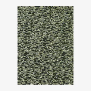 Chiyogami Papier | geometrisch | Bogen 913C - Kiefernnadeln /Gold/schwarz