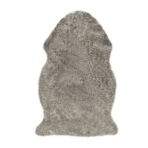 Curly Lammfell - Farbe taupe