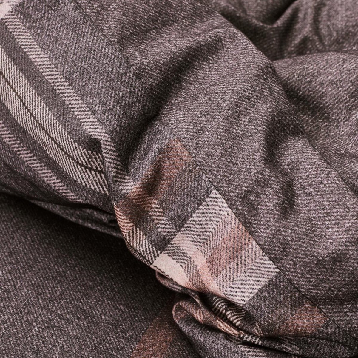 Essenza Valentina Flanell Bettwäschegarnitur Grey – Bild 4