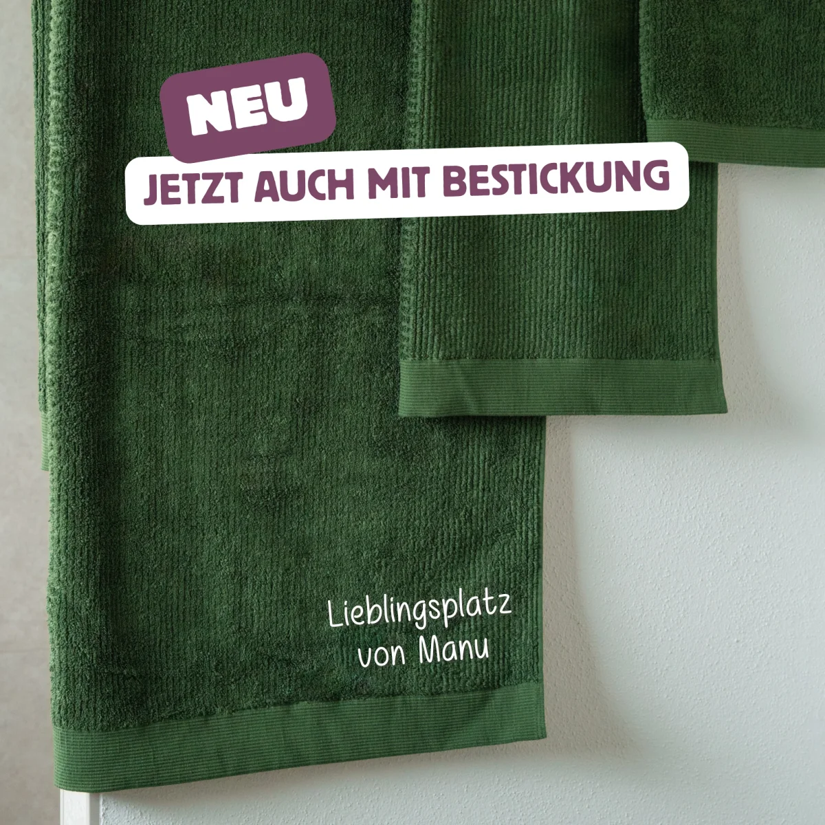Kuschelige Handtücher in versch. Größen – Bild 3