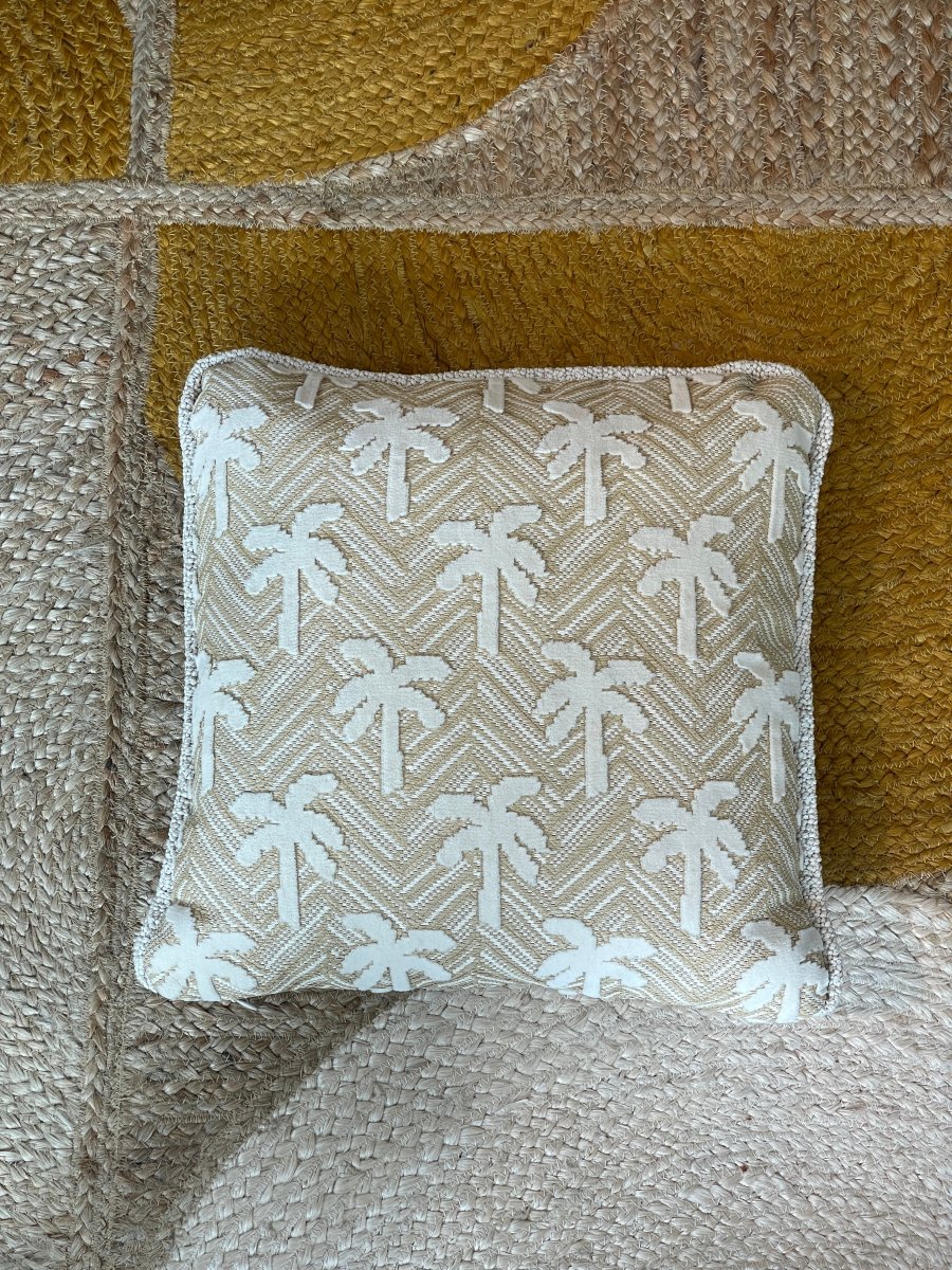 Kissen aus Outdoorstoff mit Palmen