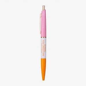 Anterique / 3-Section Ball ink Pen / MARK'STYLE / Orange Pink