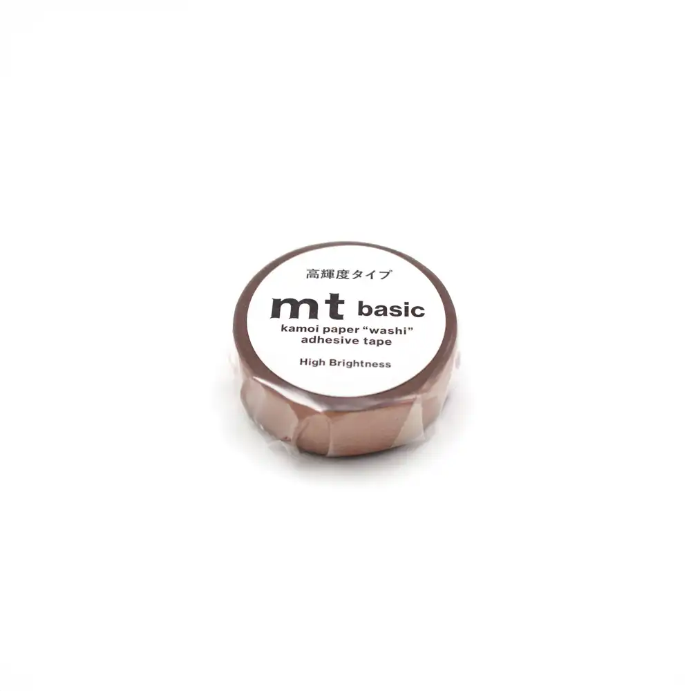MT 01P / Washi Tape / Masking Tape / bronze - high brightness / 15mmx7m – Bild 3