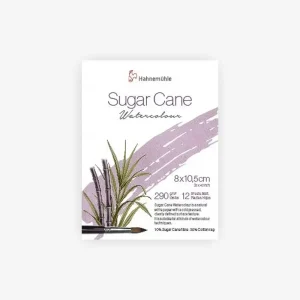 Mini Aquarellblock / Sugar Cane Watercolour / 290g/m2 / 12 Blatt