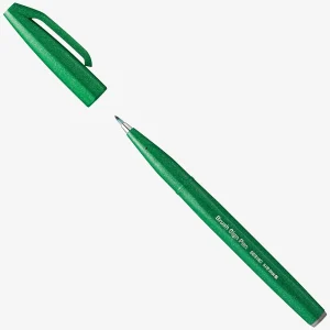 Pentel | Sign Pen Brush | SES15C-D | Green