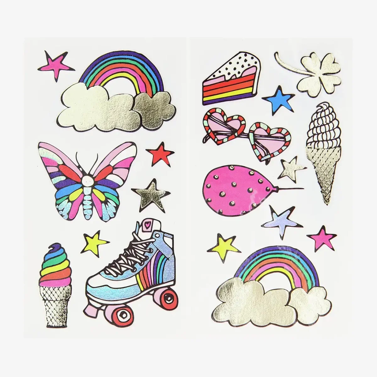 Tattoos | Rainbow Fun | 19-teilig