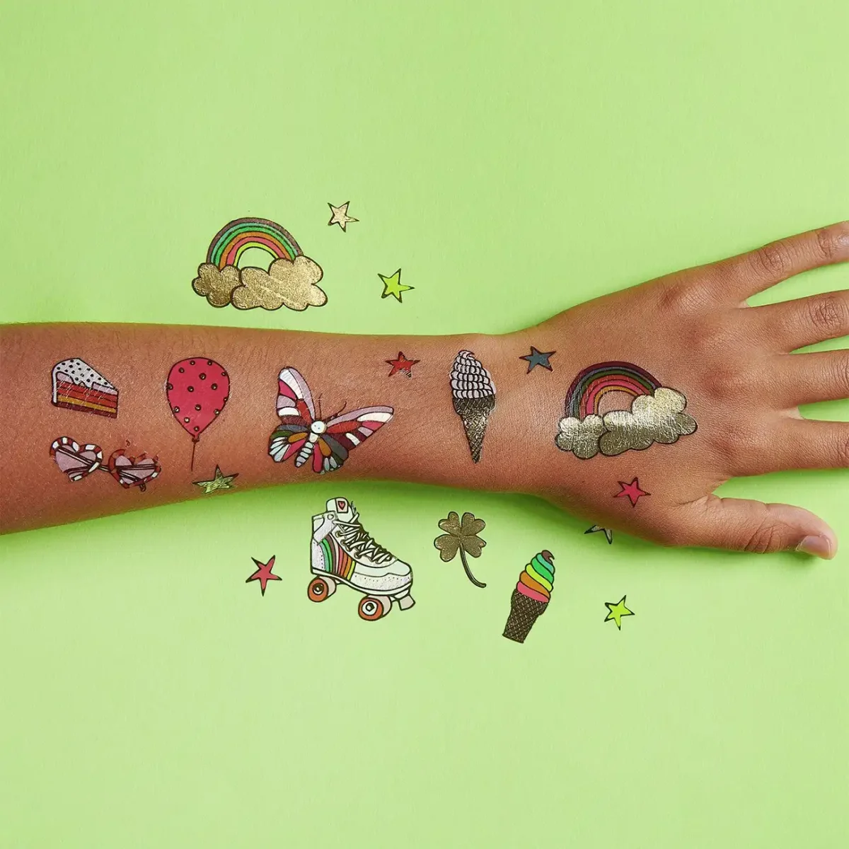 Tattoos | Rainbow Fun | 19-teilig – Bild 4