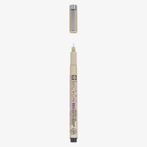 Pigma Micron | Fineliner | schwarz | permanent | wasserfest | 003