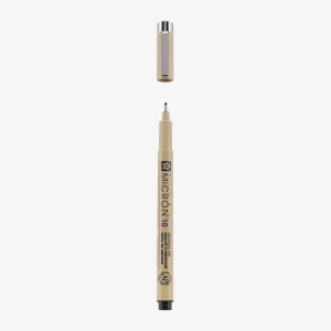 Pigma Micron | Fineliner | schwarz | permanent | wasserfest | 10