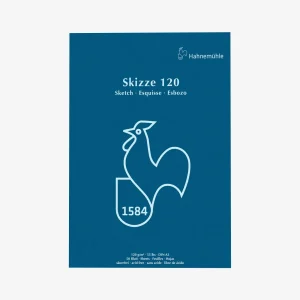 Skizze 120 / Skizzenblock / 120g/m² / hellweiß / feine Struktur