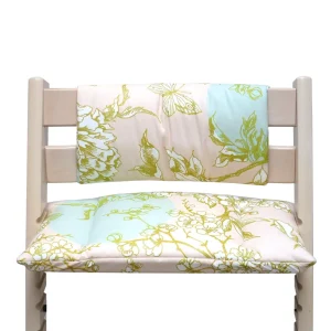 Sitzkissen Set Junior für Stokke Tripp Trapp® Hochstuhl ABWASCHBAR - Blossom Mint