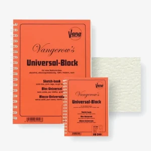 Vangerow Universal - Block / Spiralblock mit Abrisskante / Vang / Rau / 200grm