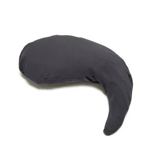 Yinnie Stillkissenbezug aus Musselin (135 cm x 35 cm) Dunkelgrau