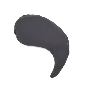 Yinnie Theraline Stillkissen inkl Bezug Musselin (135 cm x 35 cm) Dunkelgrau