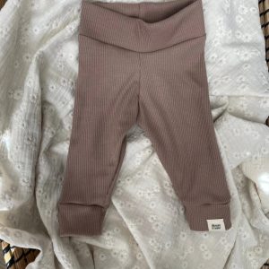 Broekje rib | Taupe