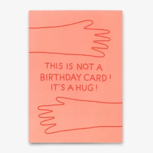 Postkarte | Deli Cards | Motiv: "It´s a hug" | Lustige Karte für jeden Anlass