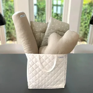 Mittler Geschenkbox,  Präsent zur Geburt oder Babyshower - Beige