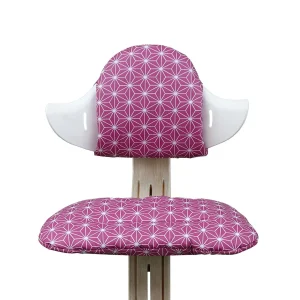 Nomi Sitzkissen Set Happy Star Cranberry Pink
